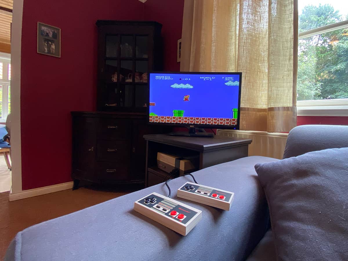 Fewo Seehund: Kabel-TV mit NES-Konsole in Fewo Seehund