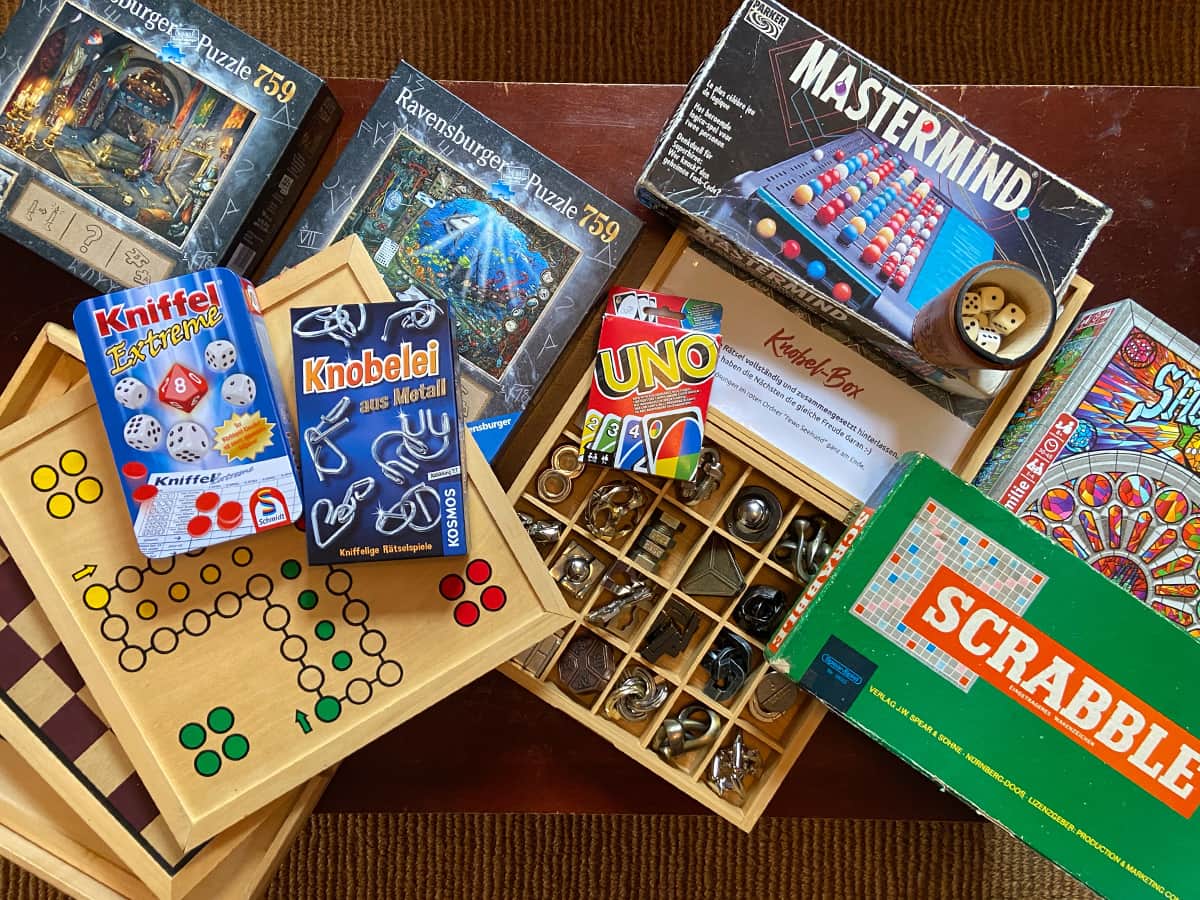 Fewo Seehund: Eine Auswahl aus dem Spieleschrank in Fewo Seehund